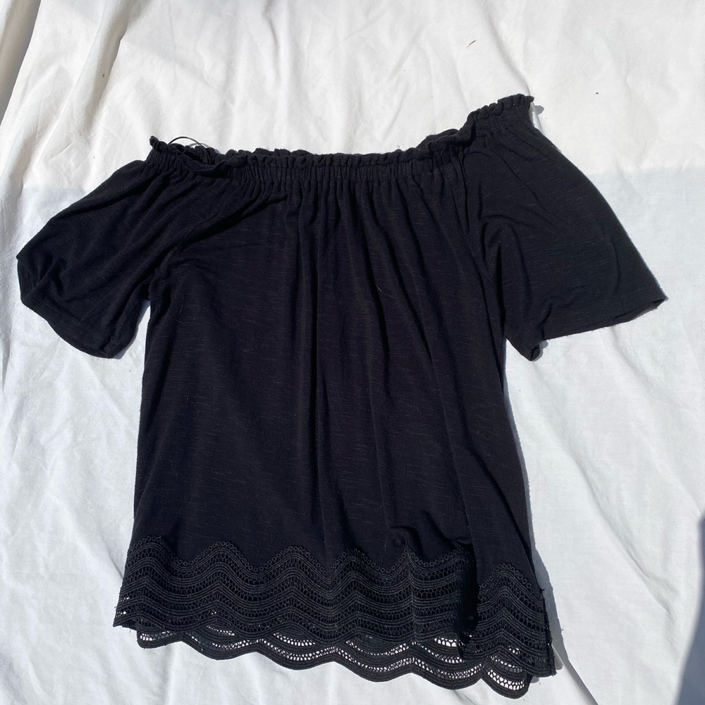off the shoulder top
